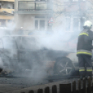 Kigyulladt egy személygépkocsi Celldömölkön