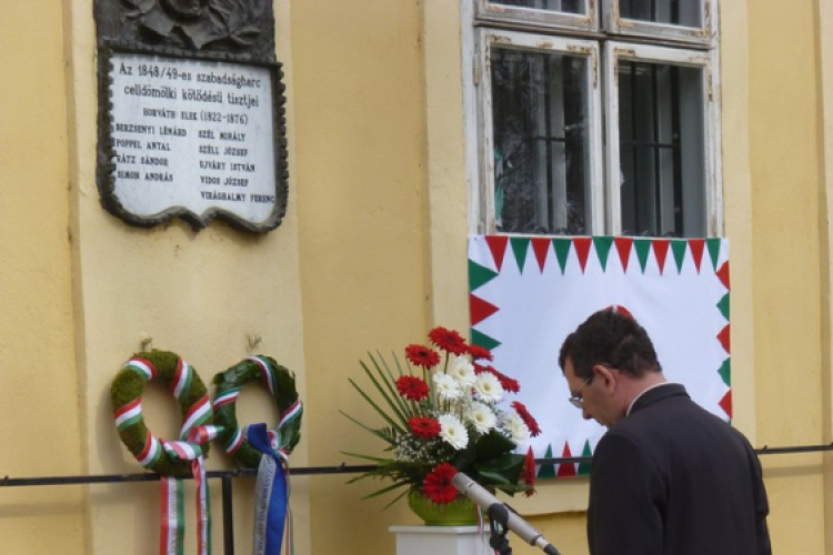 Március 15-i városi megemlékezés