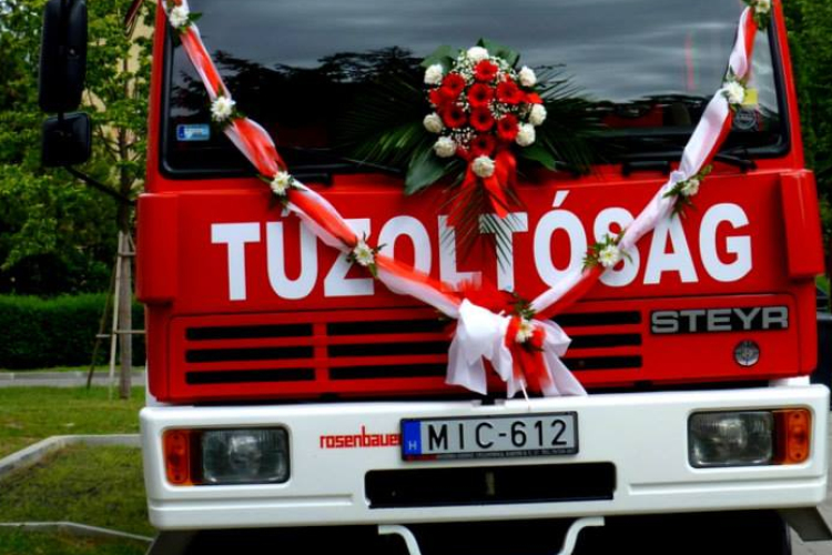 Hamarosan hadrendbe áll Mici, a Celldömölki Tűzoltók új gépjárműfecskendője