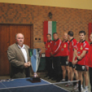 Celldömölkre került az asztalitenisz nemzetközi Szuperliga serlege