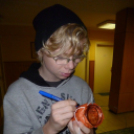 Töklámpás faragás a Média Tékában