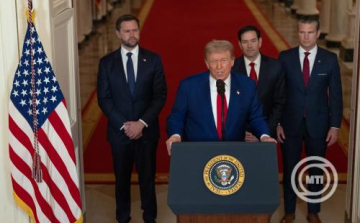 Donald Trump: Izrael és Irán teljes tűzszünetről állapodott meg