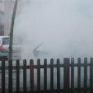 Kigyulladt egy személygépkocsi Celldömölkön