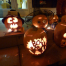 Töklámpás faragás a Média Tékában