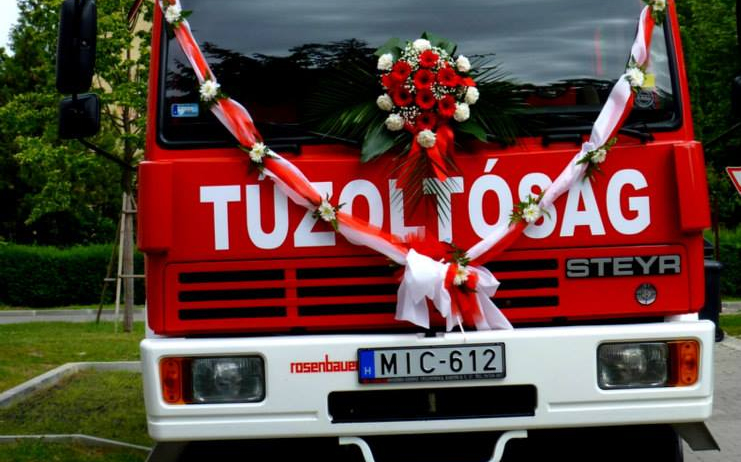 Hamarosan hadrendbe áll Mici, a Celldömölki Tűzoltók új gépjárműfecskendője