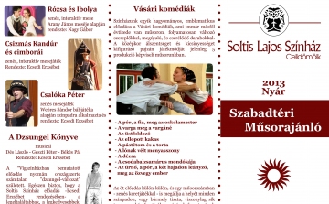 A Soltis Lajos Színház felkészült a nyári szezonra
