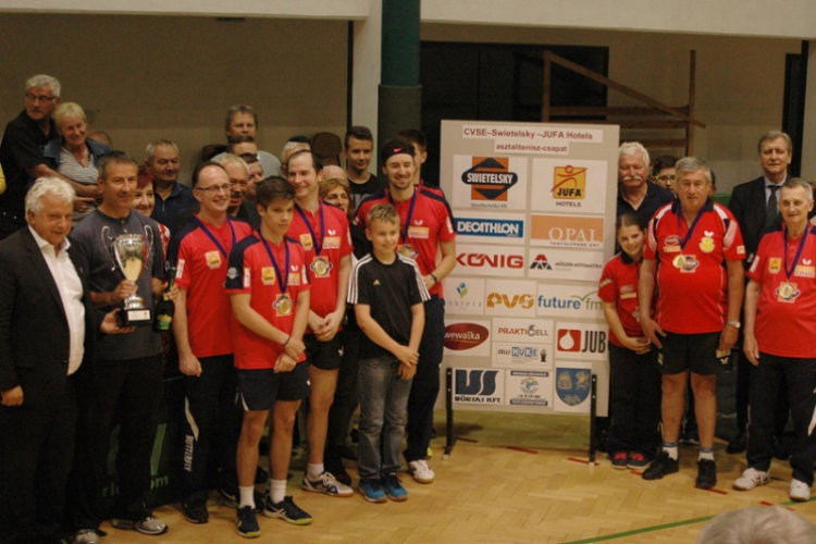 Győzelem másodszor - Asztalitenisz Szuperliga 