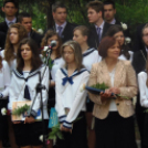 Ballagás Celldömölkön - gimnazisták