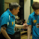 Asztalitenisz mérkőzés Celldömölk-Alsósági Sportcsarnok